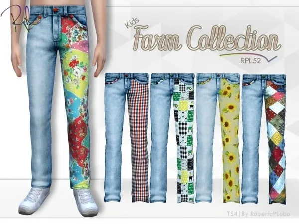 Maxis Match RobertaPLobo's Kids Farm Collection RPL52 - The Sims 4 Custom Content