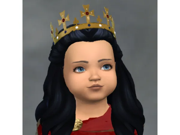 Maxis Match A Royal Crown for little kids - The Sims 4 Custom Content