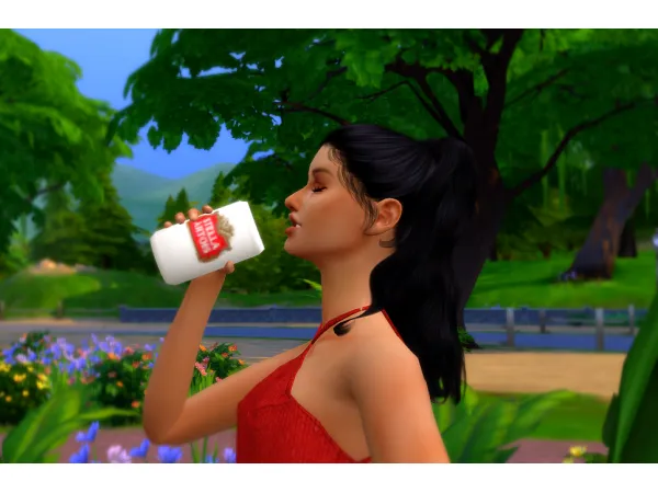 Alpha [simna] beer can - The Sims 4 Custom Content