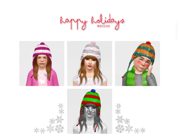 simsxolove Cute Beanie - The Sims 3 Custom Content