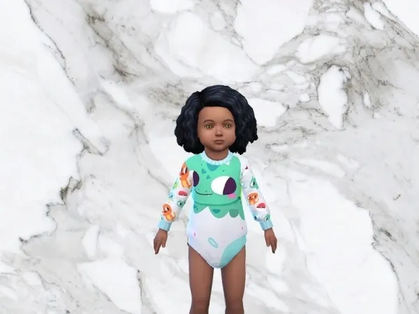 Maxis Match INFAMOUSSIMS18's Baby Pokemon Onesie Nifty Knitting needed - The Sims 4 Custom Content