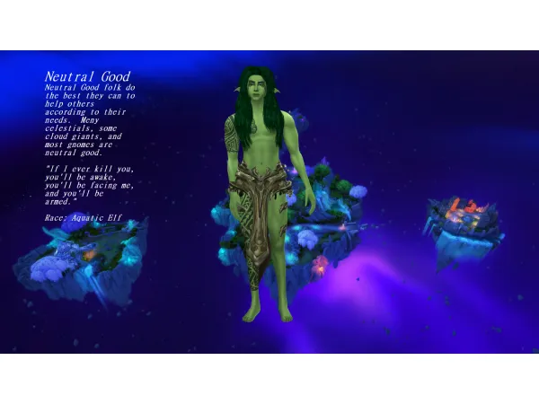 Alpha Dungeons Dragons Alignments as Traits by Emoria - The Sims 4 Custom Content