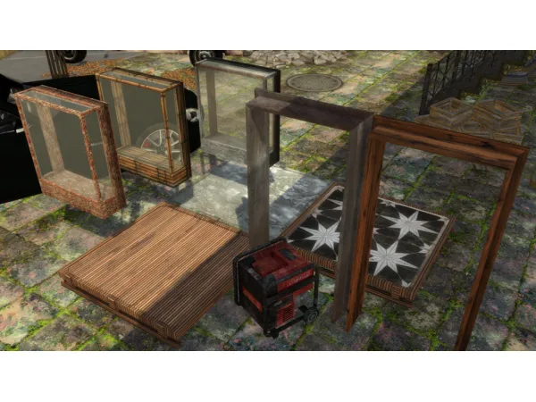 Alpha dung eco set - The Sims 4 Custom Content