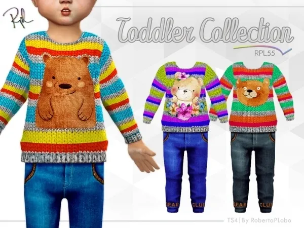Alpha RobertaPLobo's TODDLER Collection RPL55 Cats and Dogs - The Sims 4 Custom Content
