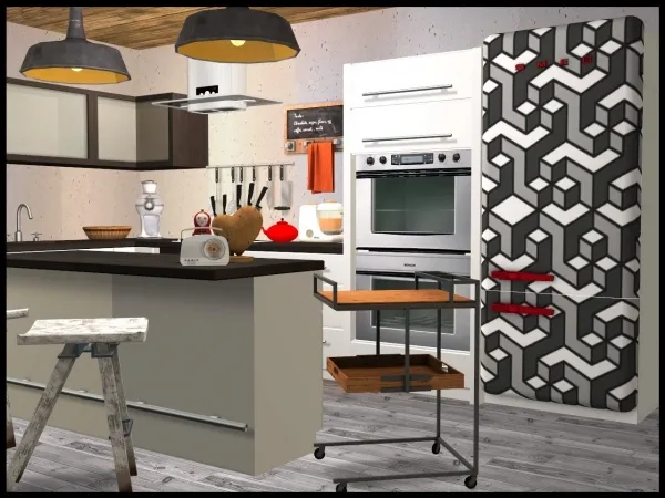 stroda Milla's Creative Corner conversions - The Sims 2 Custom Content