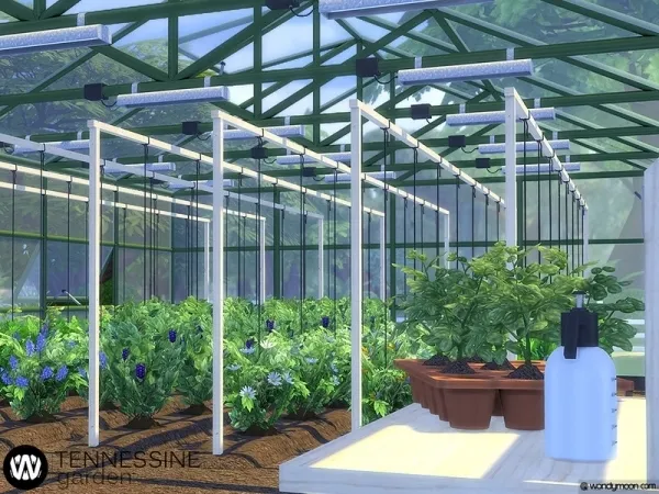 Maxis Match wondymoon's Tennessine Garden Growing Plants by thesimsresource - The Sims 4 Custom Content