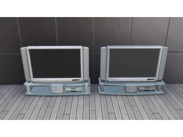 Maxis Match Soma 44 PancakeKek Television Set by simsi45 - The Sims 4 Custom Content