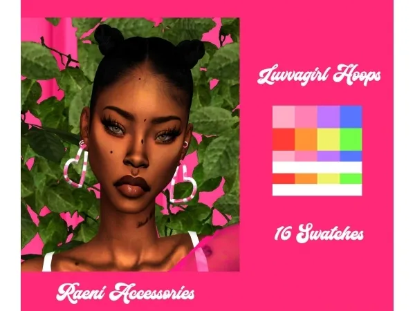 Alpha RAENI ACCESSORIES JUNE COLLECTION 2020 by whoopssim - The Sims 4 Custom Content