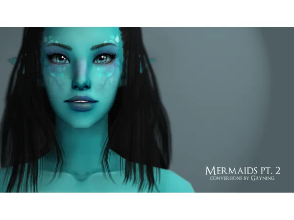 Mermaids part 2 Makeup conversions - The Sims 2 Custom Content