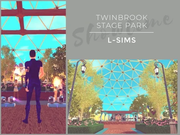Twinbrook Stage Park - The Sims 3 Custom Content