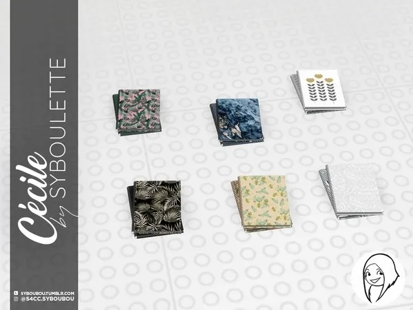Cecile Notebooks - The Sims 4 Custom Content