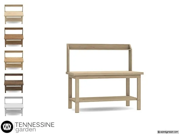 Tennessine Gardening Table - The Sims 4 Custom Content