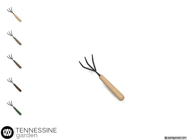 Tennessine Gardening Fork - The Sims 4 Custom Content