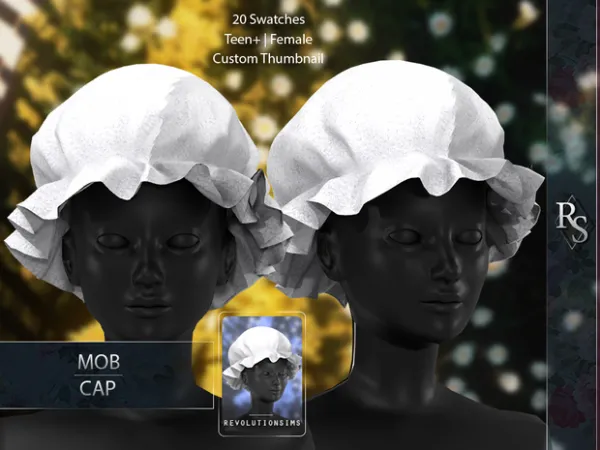 Alpha Mob Cap sims by revolution - The Sims 4 Custom Content