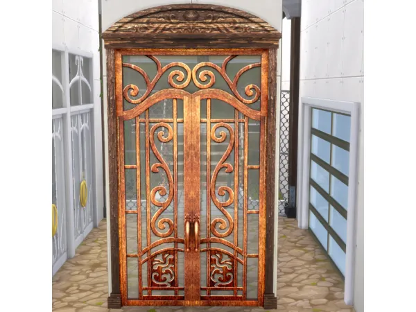 Alpha Rusted Victorian Build set by Cuddlepop - The Sims 4 Custom Content