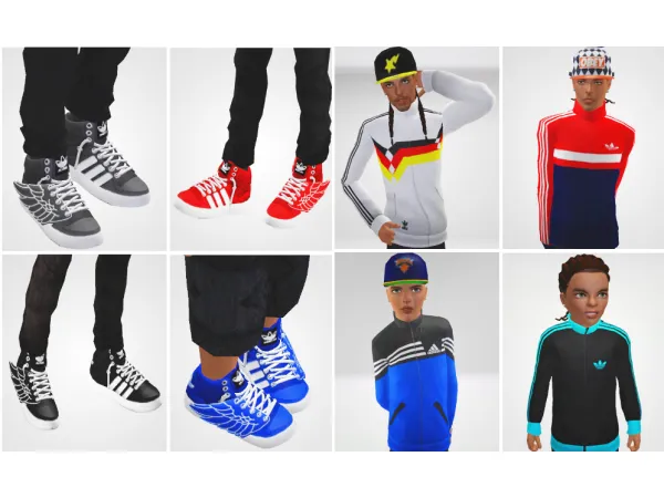 Chunky Sims Adidas - The Sims 3 Custom Content