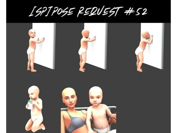 Alpha [SP] Pose Request 52 - The Sims 4 Custom Content