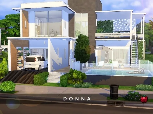 Alpha melapples' Donna - The Sims 4 Custom Content