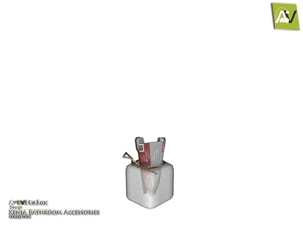 Xenia Toothbrush And Paste - The Sims 4 Custom Content