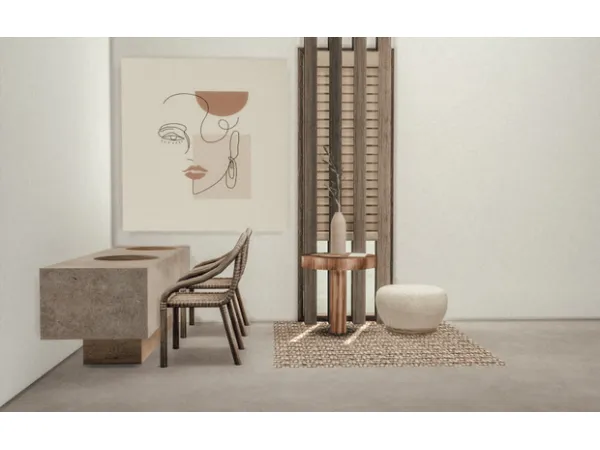 Alpha Simple Art by Building Diva - The Sims 4 Custom Content