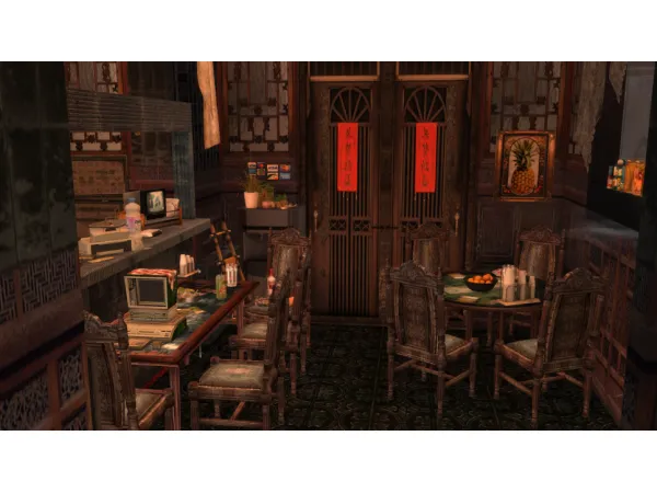 Alpha dung recolor door 01 - The Sims 4 Custom Content