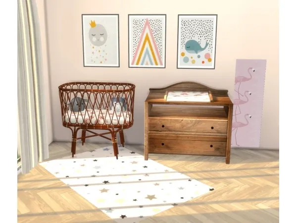 Boho Nusery by nordica-sims