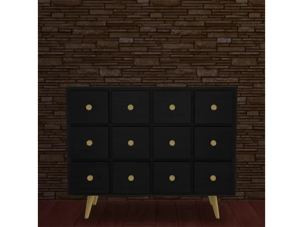 Alpha soloriyas Bojena Dresser Recolored - The Sims 4 Custom Content