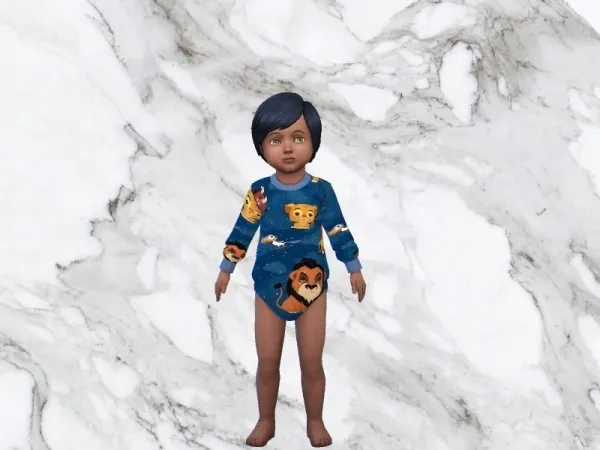 Maxis Match INFAMOUSSIMS18's Lion King Onesie Nifty Knitting needed - The Sims 4 Custom Content