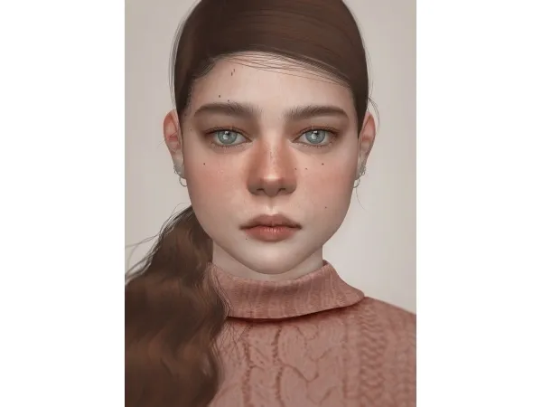 sims3melancholic contats, catchlights, highlights and moles set