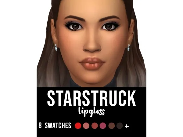 Maxis Match Starstruck Lipgloss by peachy0queen - The Sims 4 Custom Content