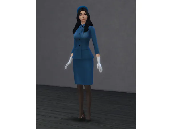 Maxis Match Abigail outfit - The Sims 4 Custom Content
