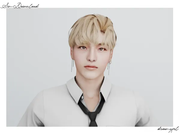 Alpha [DREAMGIRL] MALE SIM 02 DOWNLOAD - The Sims 4 Custom Content