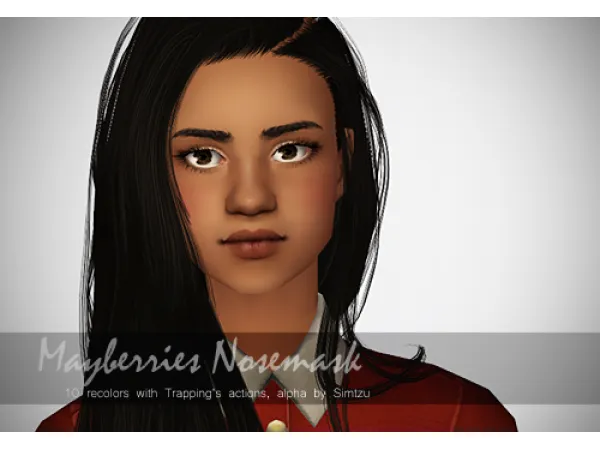 MAYBERRIES NOSEMASK - The Sims 2 Custom Content