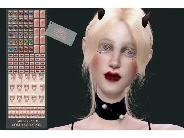 Alpha [KxJ]Devil collaboration - The Sims 4 Custom Content