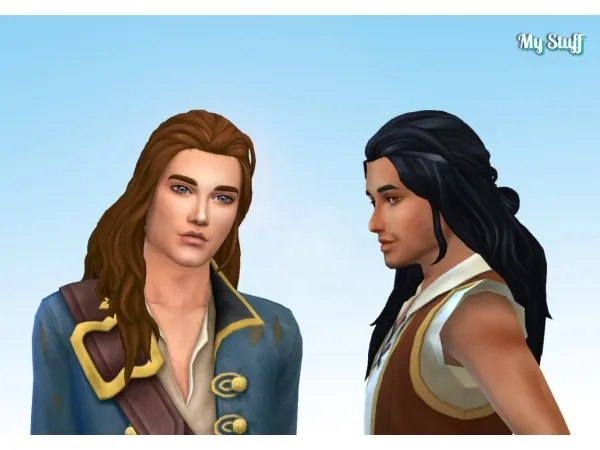Maxis Match Edward Hairstyle - The Sims 4 Custom Content