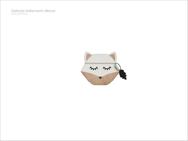 [Dakota kidsroom decor] Fox decor - The Sims 4 Custom Content