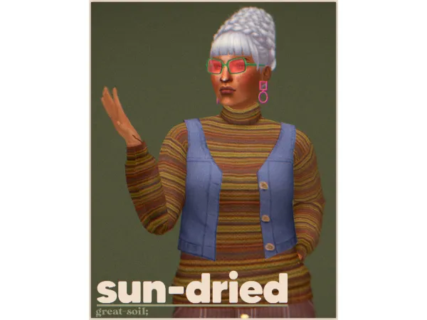Maxis Match sun dried soil by great - The Sims 4 Custom Content