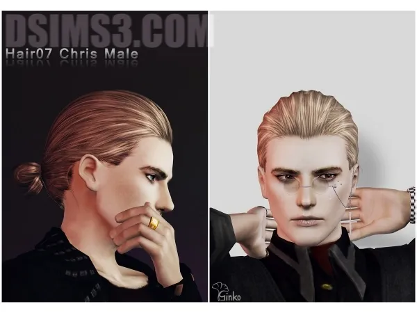 Hair07 Chris - The Sims 3 Custom Content