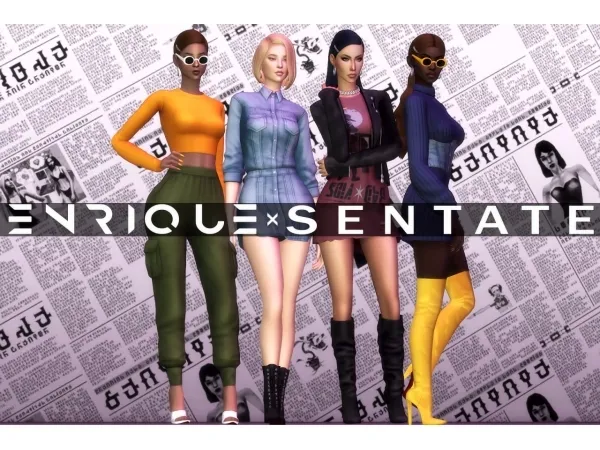 Maxis Match ENRIQUE X SENTATE 2020 SENTATE part 1 by simsfinds - The Sims 4 Custom Content