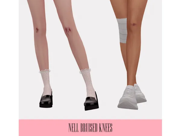 Mix Bruised Knees - The Sims 4 Custom Content