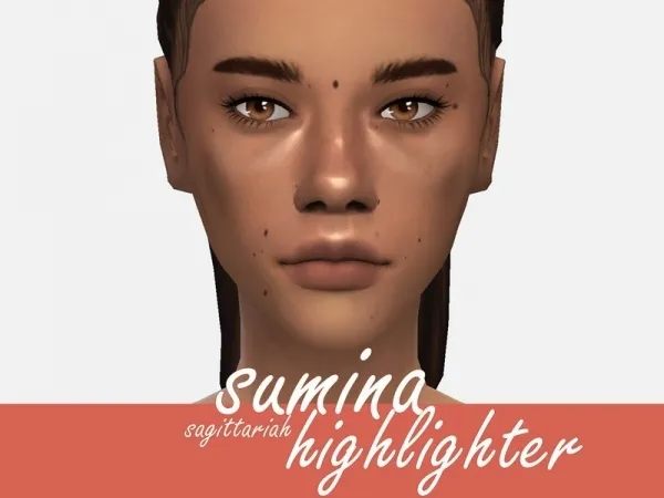 Maxis Match Sagittariah's Sumina Highlighter - The Sims 4 Custom Content