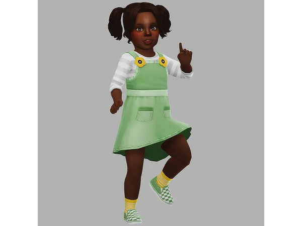 Maxis Match madlensims Leia Shoes in the sol palette - The Sims 4 Custom Content