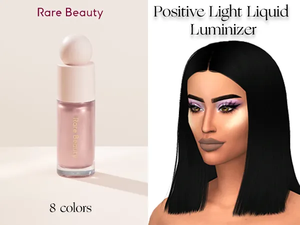 Maxis Match RARE BEAUTY HIGHLIGTHER - The Sims 4 Custom Content