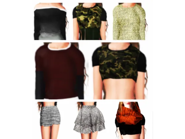 Shmoopies Meshes Collection - The Sims 3 Custom Content