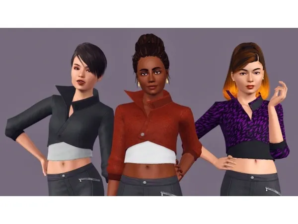 Store Electo Dance Top for teens - The Sims 3 Custom Content