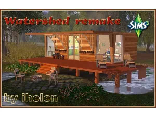 Watershed remake by ihelen - The Sims 3 Custom Content