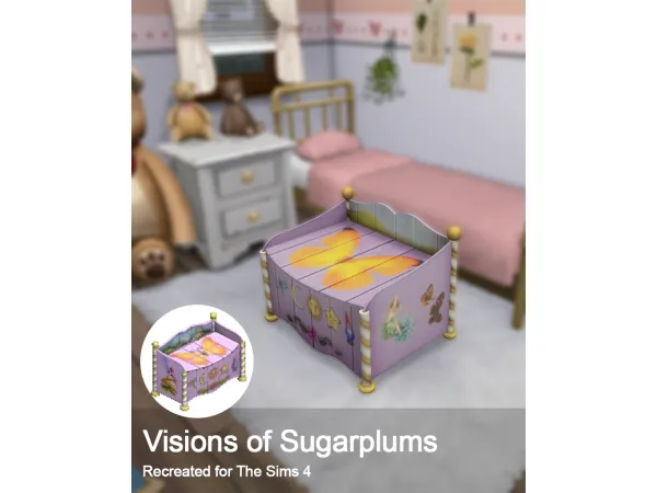 Maxis Match Visions of Sugarplums by simsfinds - The Sims 4 Custom Content