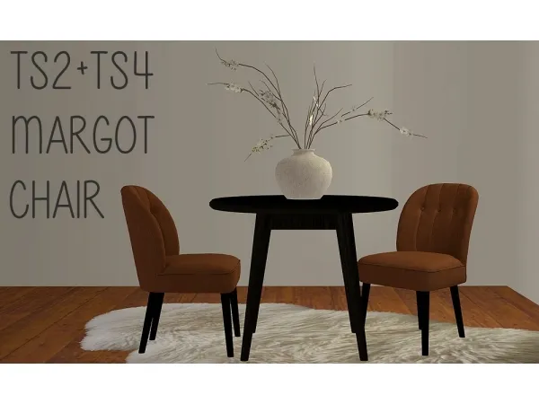 Margot Dining chair by riekus13 - The Sims 2 Custom Content