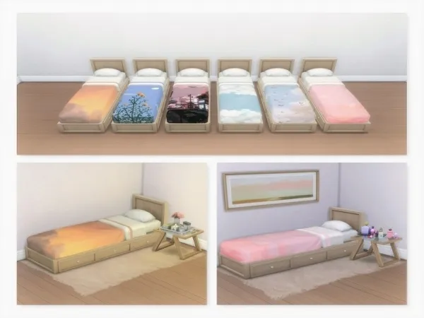 Maxis Match mariab2's Single Bed REQUIRES KIDS ROOM - The Sims 4 Custom Content