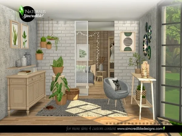Maxis Match SIMcredible's Naturalis Extras by simcredible - The Sims 4 Custom Content